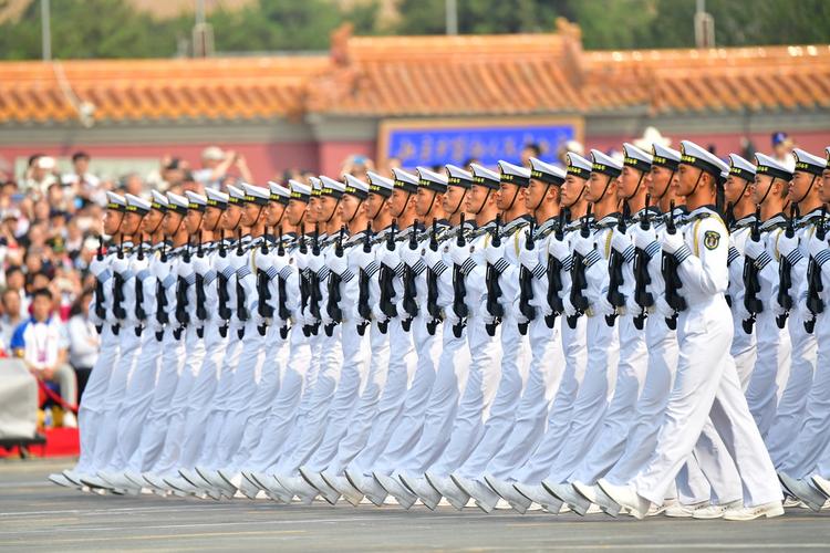 七十周年大閱兵海軍方隊，榮耀與力量的展現，七十周年大閱兵海軍方隊，榮耀與力量的完美展現