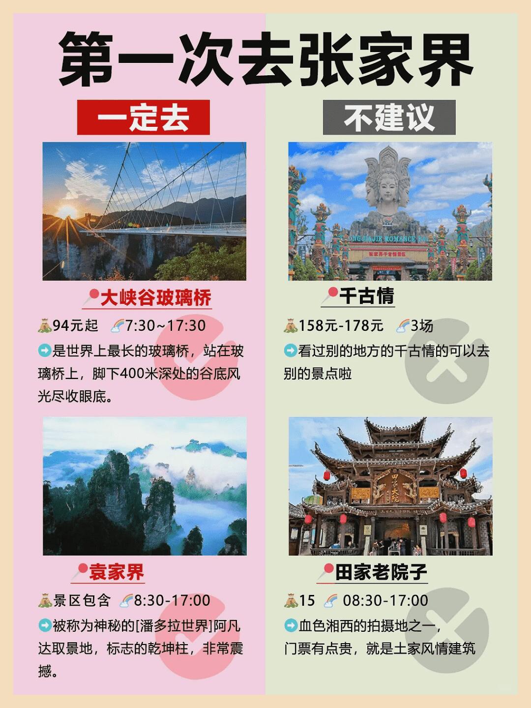 張家界自助游攻略，四天精彩之旅，張家界四天自助游攻略，精彩之旅啟程！